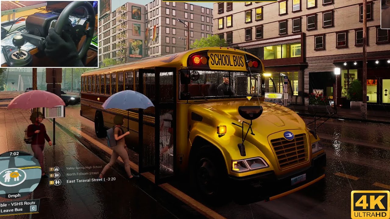 Morning Routine - Starting My New Job as a School Bus Driver - Valley Spring High School - PXNV99