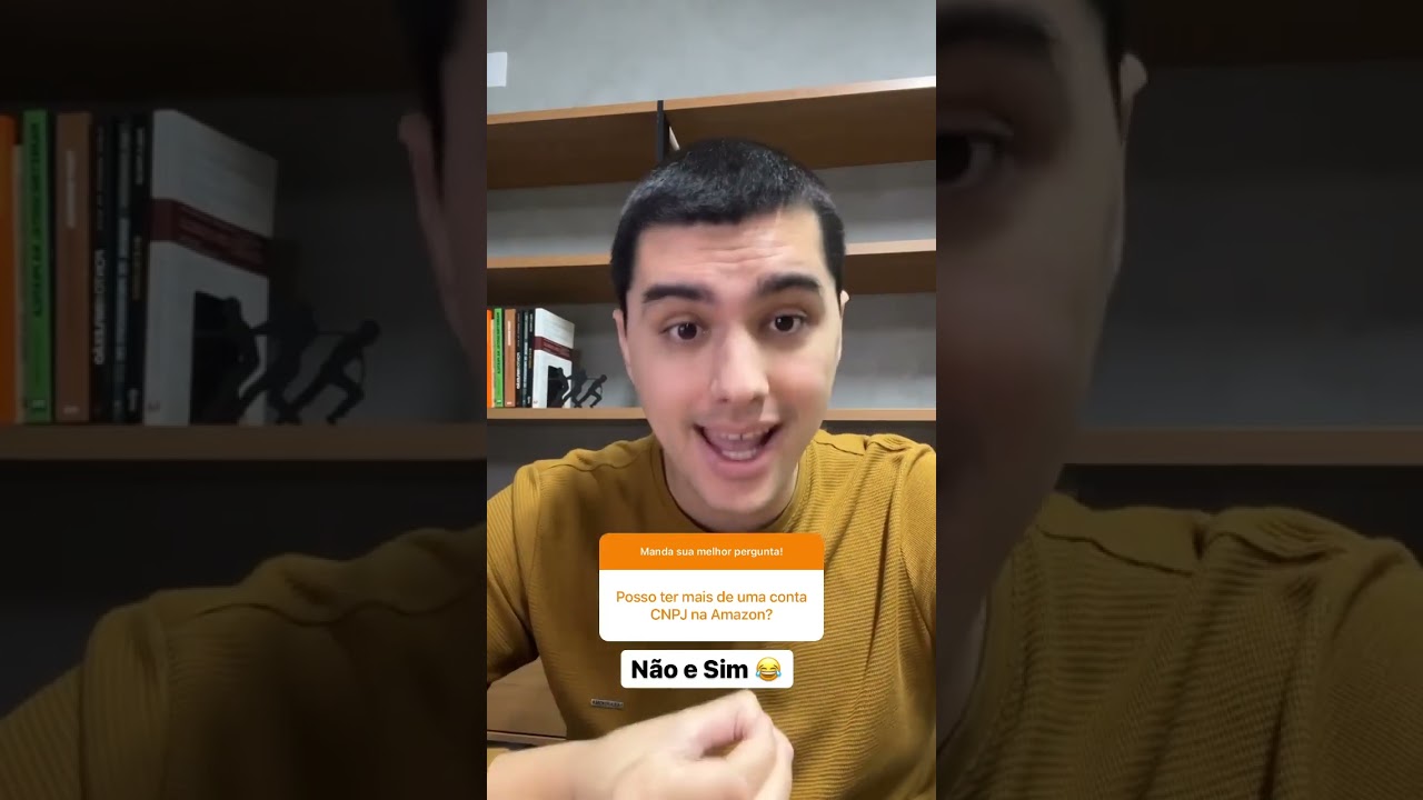 POSSO TER MAIS DE UMA CONTA CNPJ NA AMAZON?