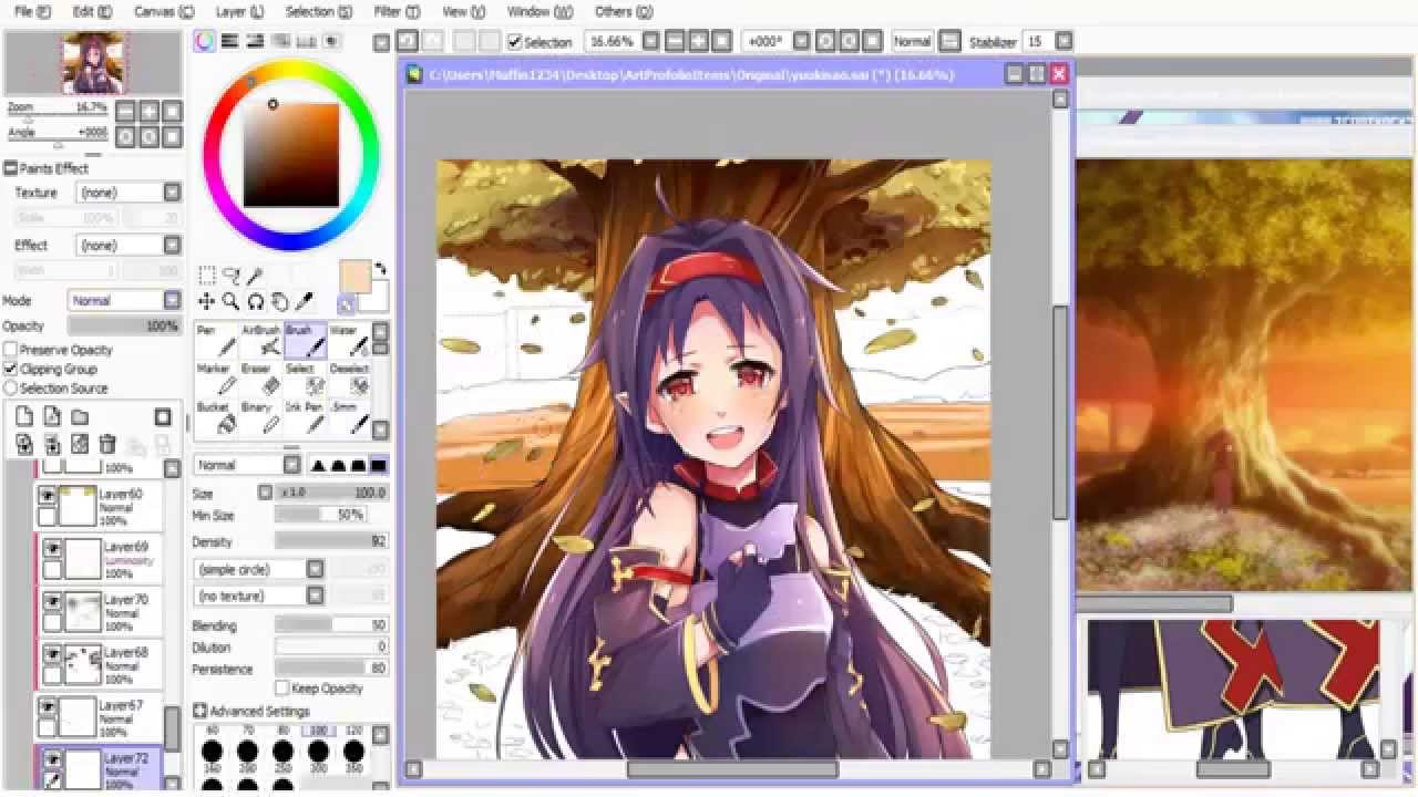 【Speedpaint】- Thank you - Yuuki