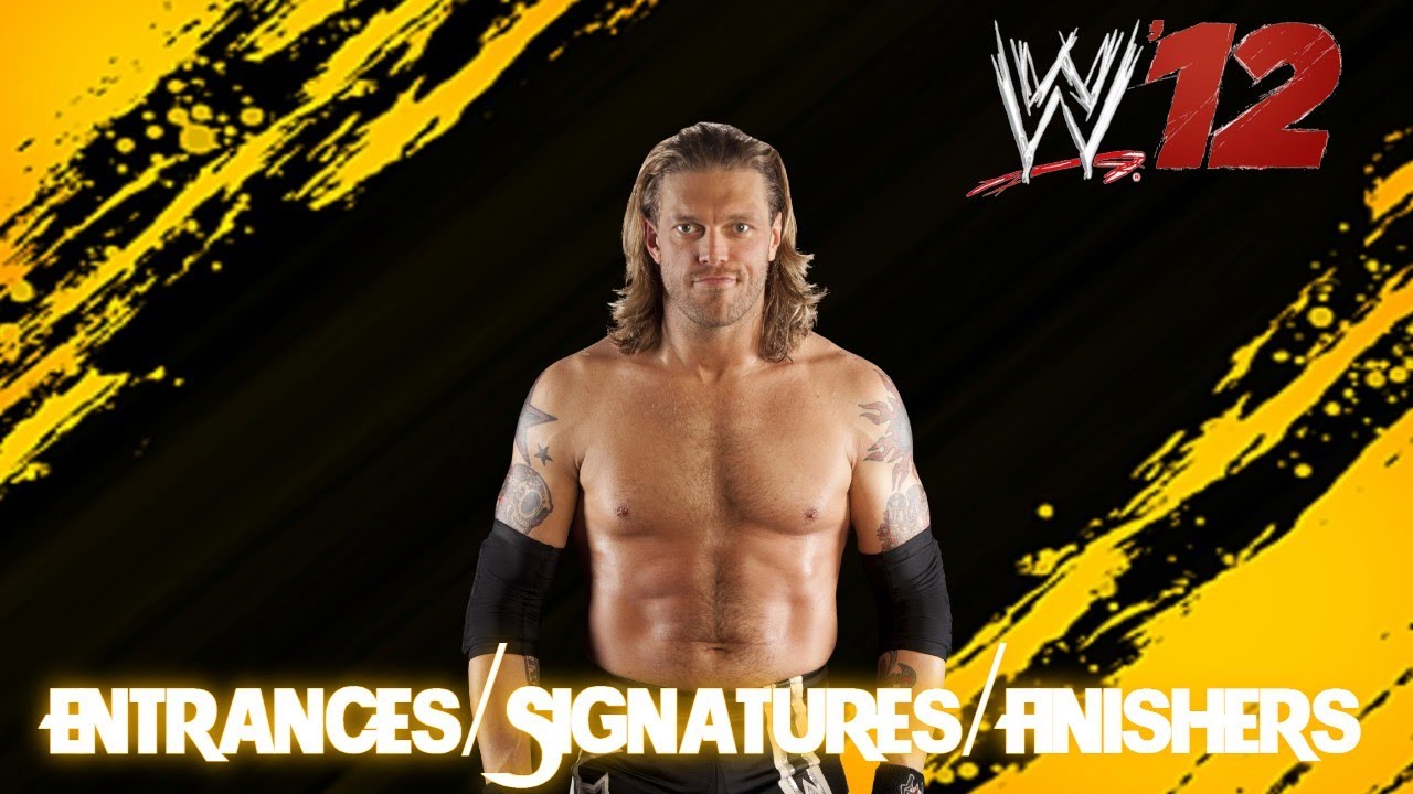 WWE 12 Entrances/Signatures/Finishers: Edge