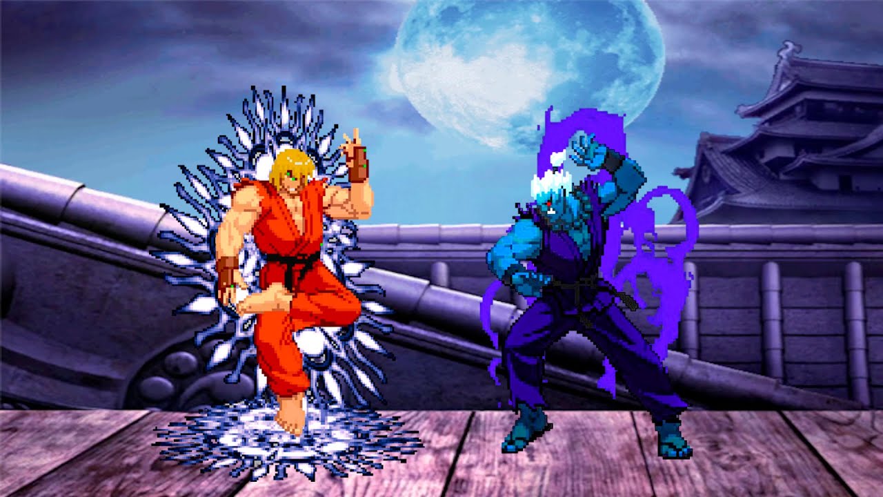 SUPREME KEN VS ONI AKUMA