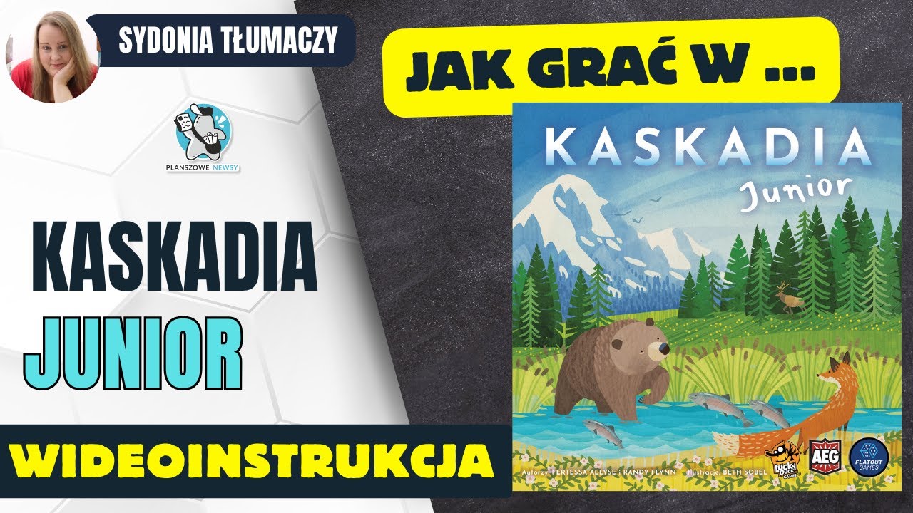 Jak grać w KASKADIA JUNIOR || Zasady gry || Instrukcja video || Lucky Duck Games
