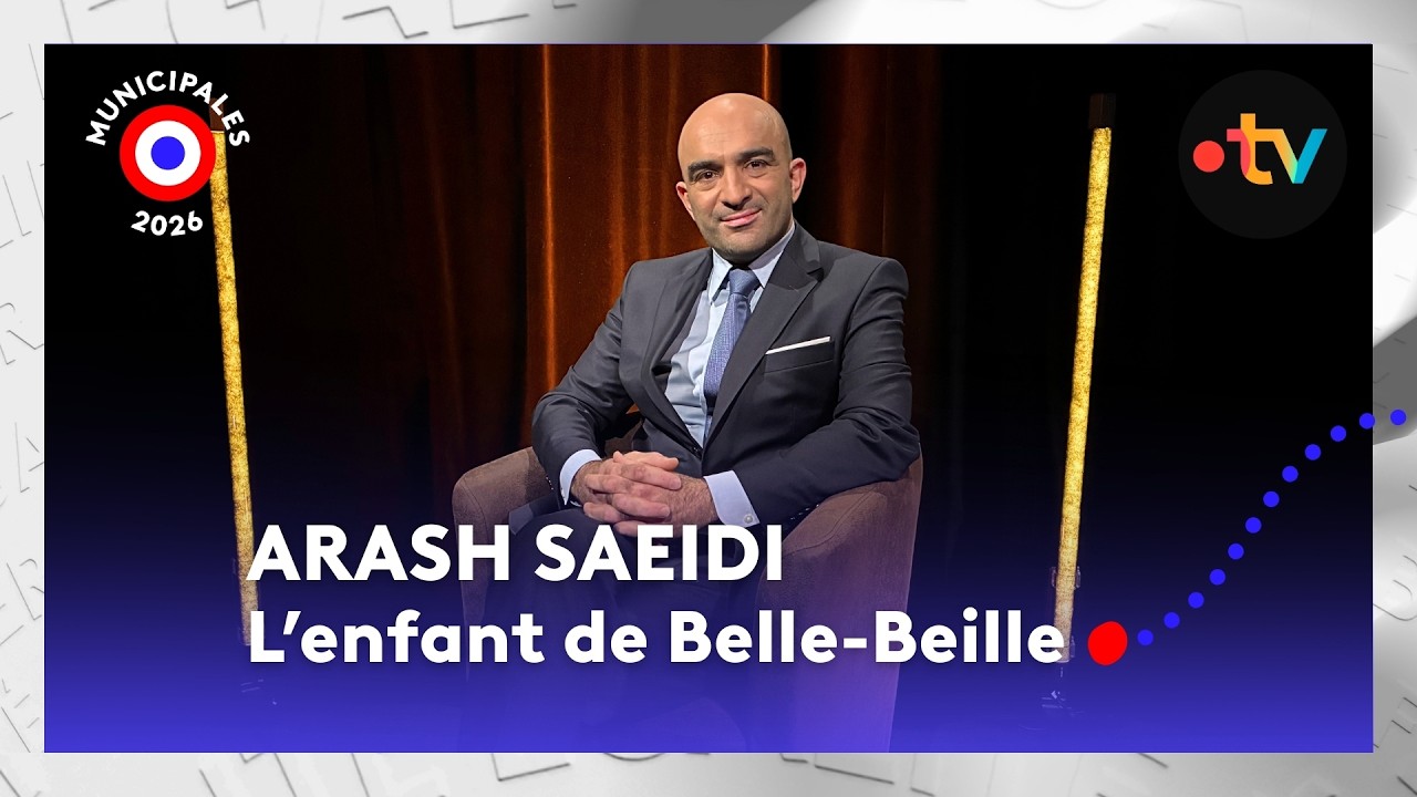 Arash Saeidi : de l'exil iranien à la mairie d'Angers [Trajectoires]