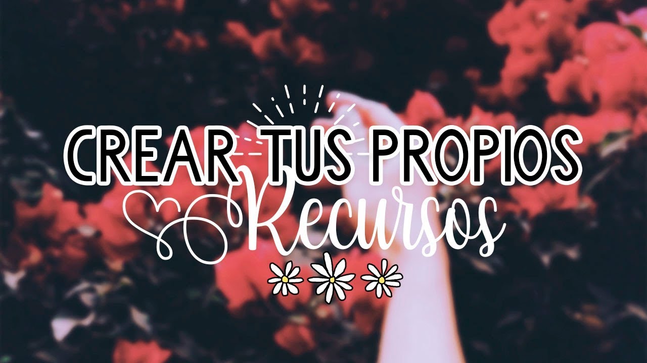 ♡Crear tus propios RECURSOS♡  | Photoshop