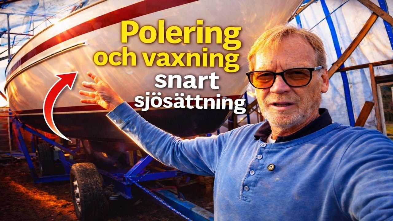 Polering och vaxning, snart sjösättning