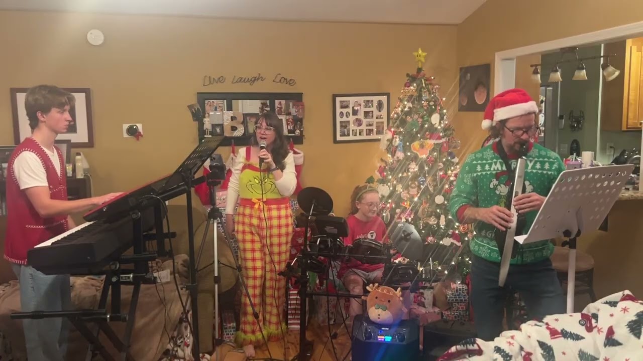 2025-Singing Christmas Card- “Underneath the Tree”