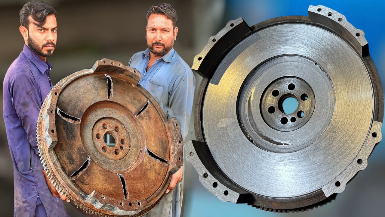 Rebuilding a Cracked Clutch Flywheel with Resurfacing Process: A Step-by-Step Guide