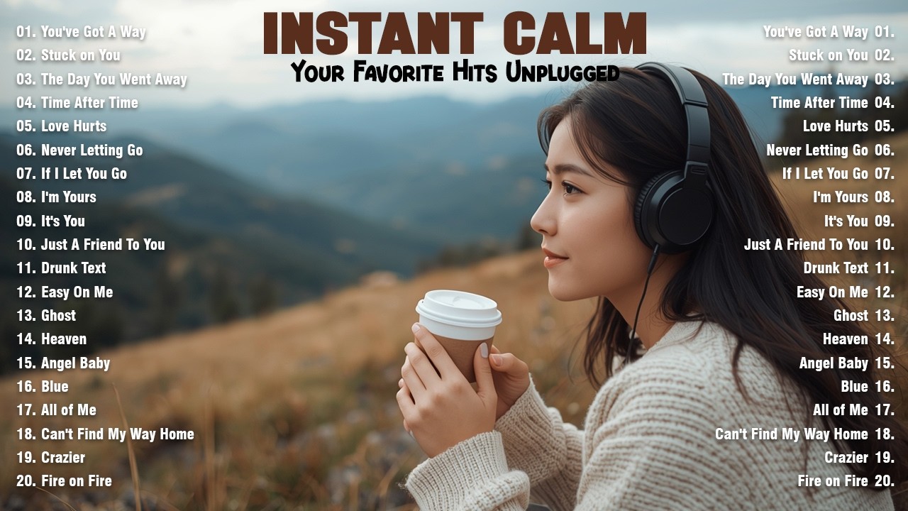 Top Hits But Emotional: Deep Acoustic Pop Ballad Covers to Relax To