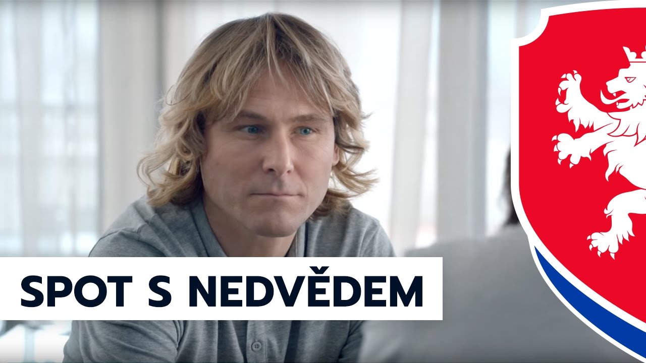 Natáčení spotu s Pavlem Nedvědem