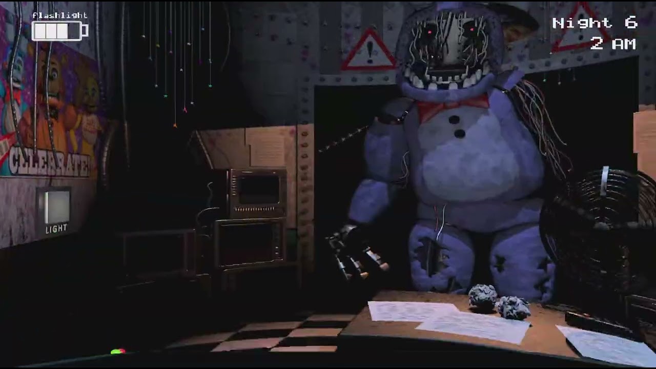 Fnaf NOCHE 6=NO PUEDO!!