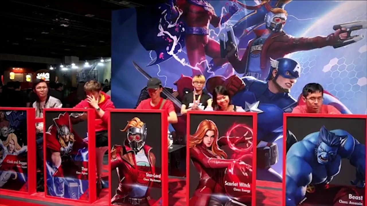 MARVEL Super War MOBA - (Game 1) Team Avengers vs Team Thanos | Gamestart Asia 2019