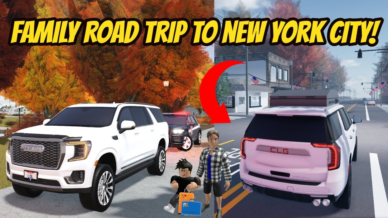 Greenville, Wisc Roblox l Realistic Family Road Trip to New York City - Voice Roleplay