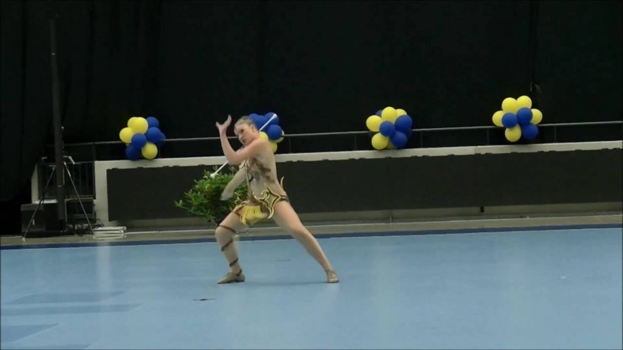 Championnat du monde 2016 Twirling - Finale - Freestyle Junior - Anais CRAVIC