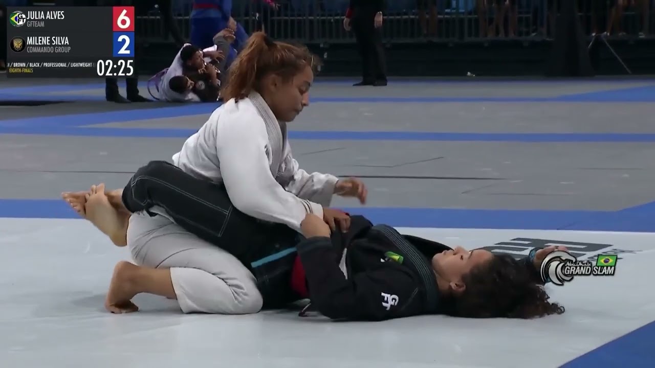 JULIA ALVES vs MILENE SILVA - RIO GRAND SLAM 2024 #ajp #jiujitsu #bjj #grandslam #rio #abudhabi
