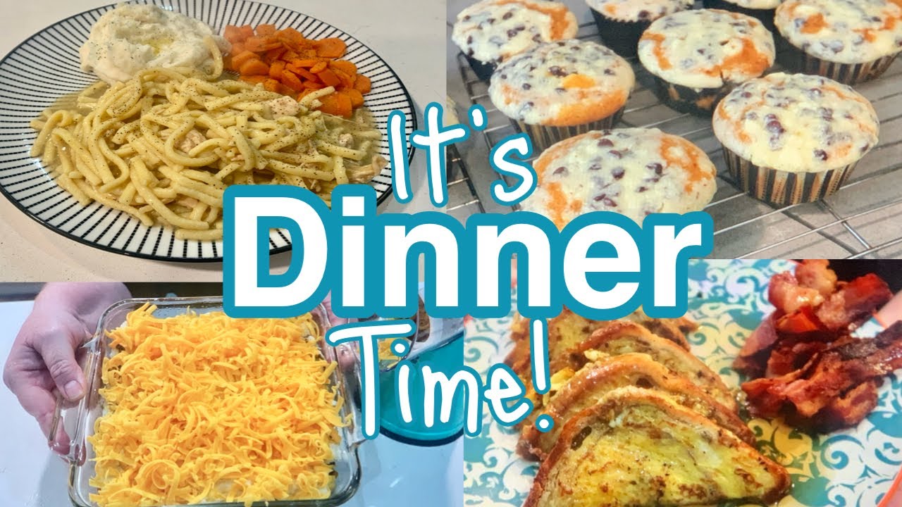 WHAT'S FOR DINNER? | EASY MEAL IDEAS & A DELICIOUS FALL DESSERT!