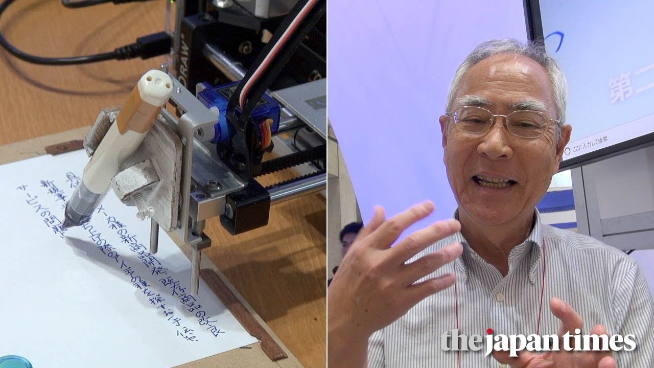 Introducing Pendroid: A Japanese robot who writes business letters with a pen