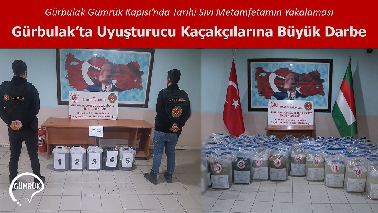 Gürbulak’ta Uyuşturucu Kaçakçılarına Büyük Darbe