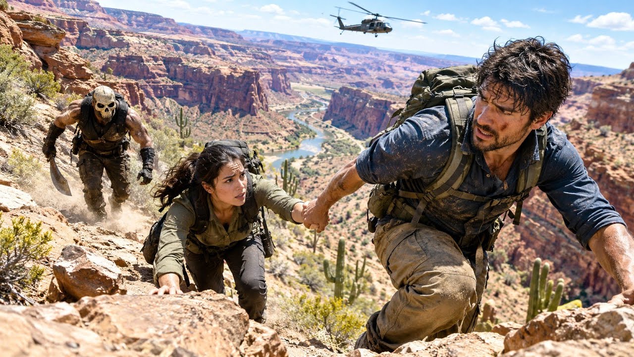 Vacationers Seek Adventure on a Desert Highway, Only to Be Hunted by a Merciless Man With a Weapon
