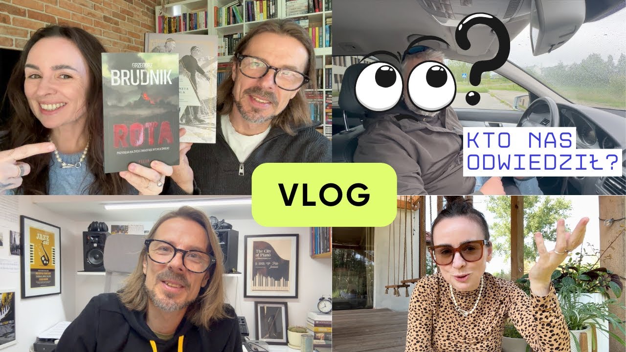 Ciekawy gość, rodzinny czas i mnóstwo książek 🥳😎📚