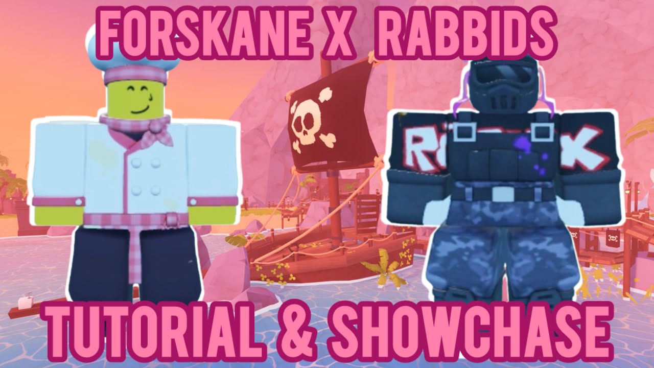 How to obtain the Chef elliot and Paintballer guest1337 in Forsaken x Rabbids collab   