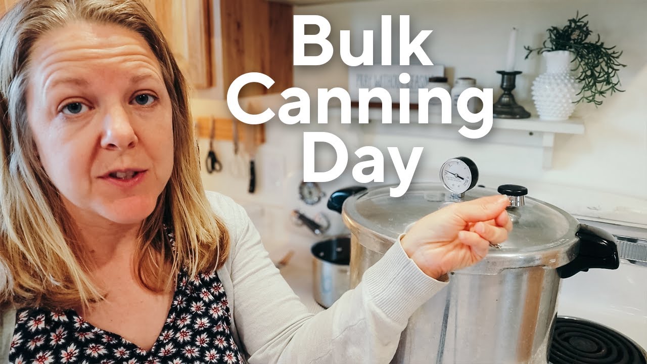 Canning Bone Broth & Pickled Eggs in One Day (Bulk Canning Day)