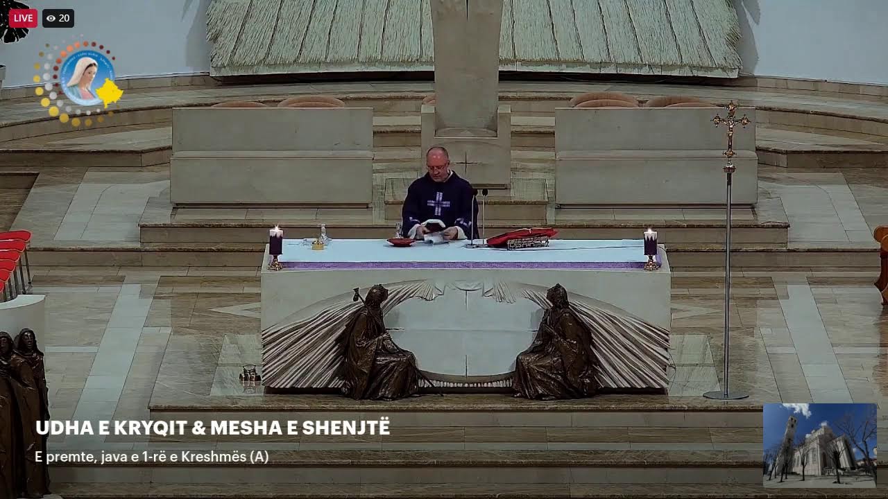 UDHA E KRYQIT & MESHA E SHENJTË - E premte, java e 1-rë e Kreshmës (A)