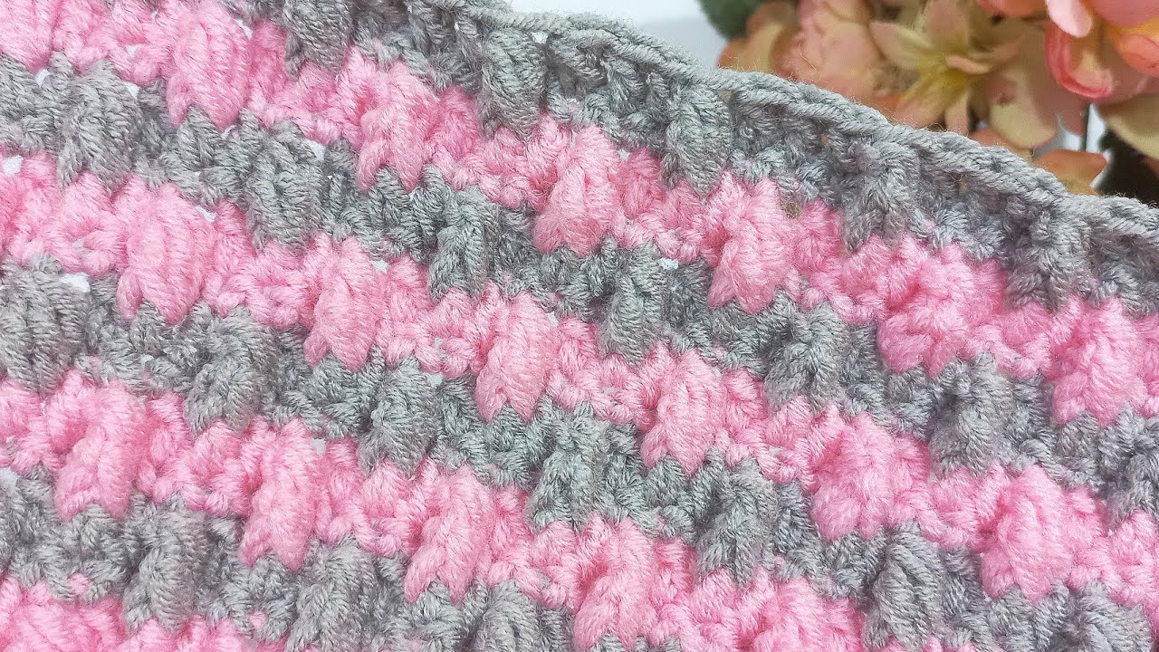 Very Easy😇 super easy 3d crochet blanket pattern!!