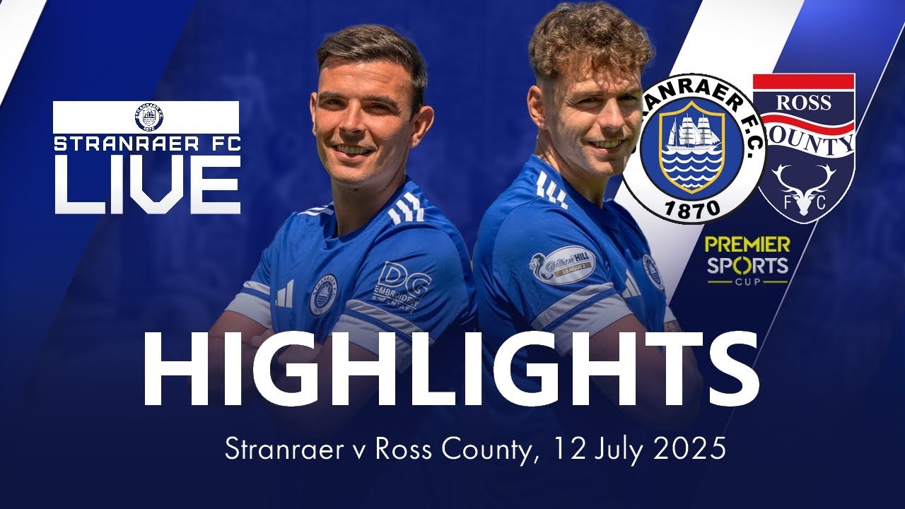 Highlights | Stranraer 1-1 Ross County (6-5 pens), 12 July 2025