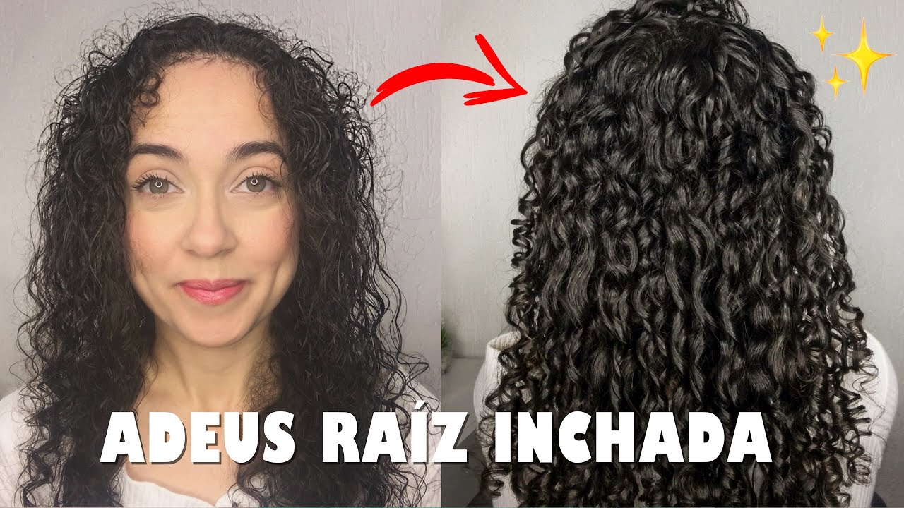 RAÍZ FOFA - COMO ACABAR COM A RAÍZ INCHADA DO SEU CABELO CACHEADO, FINALIZAÇÃO | Oeslanhiny Nunes