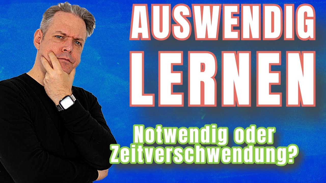 Darum ist auswendig lernen so wichtig! So klappt es leicht! #lernsnacks