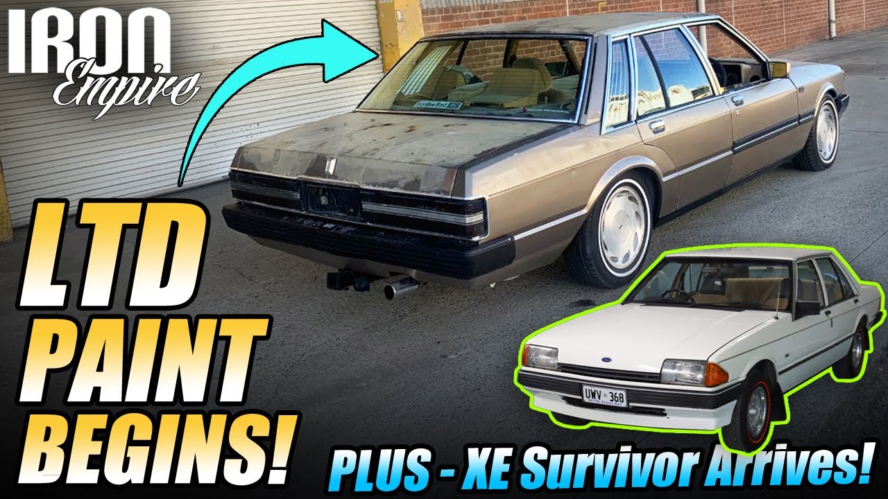 Iron Empire EP 86 - I REPLACE My First Car! Ford LTD Paint & Panel Begins