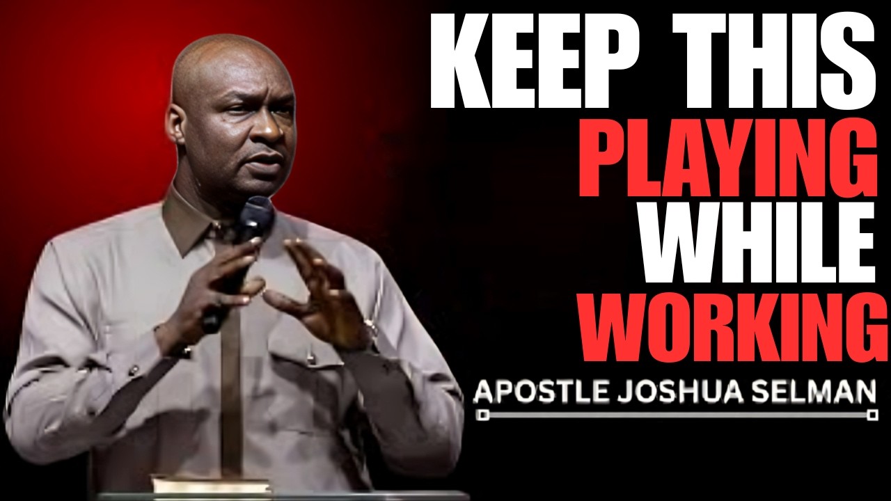 ⚔️ PLAY THIS MORNING BATTLE PRAYER EVERY DAY AS YOU BEGIN TO WORK TODAY | Apostle Joshua Selman