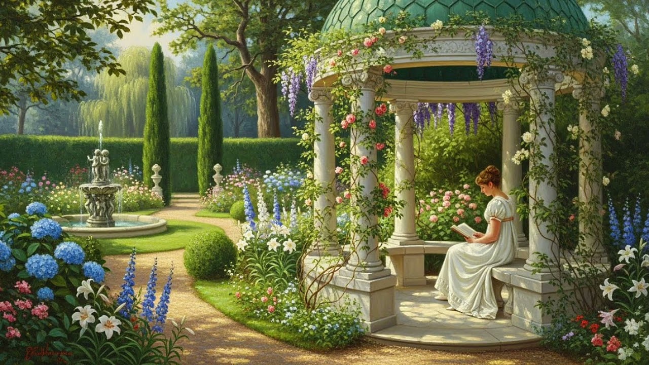 Garden Retreat Regency Era 🌹 | Classical Music for Relaxation & Meditation
