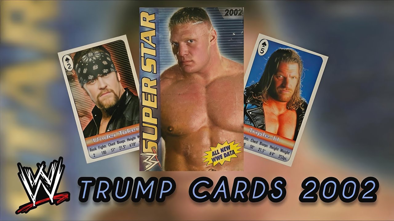 WWE Trump Cards 2002 V-1 Pack (AE)