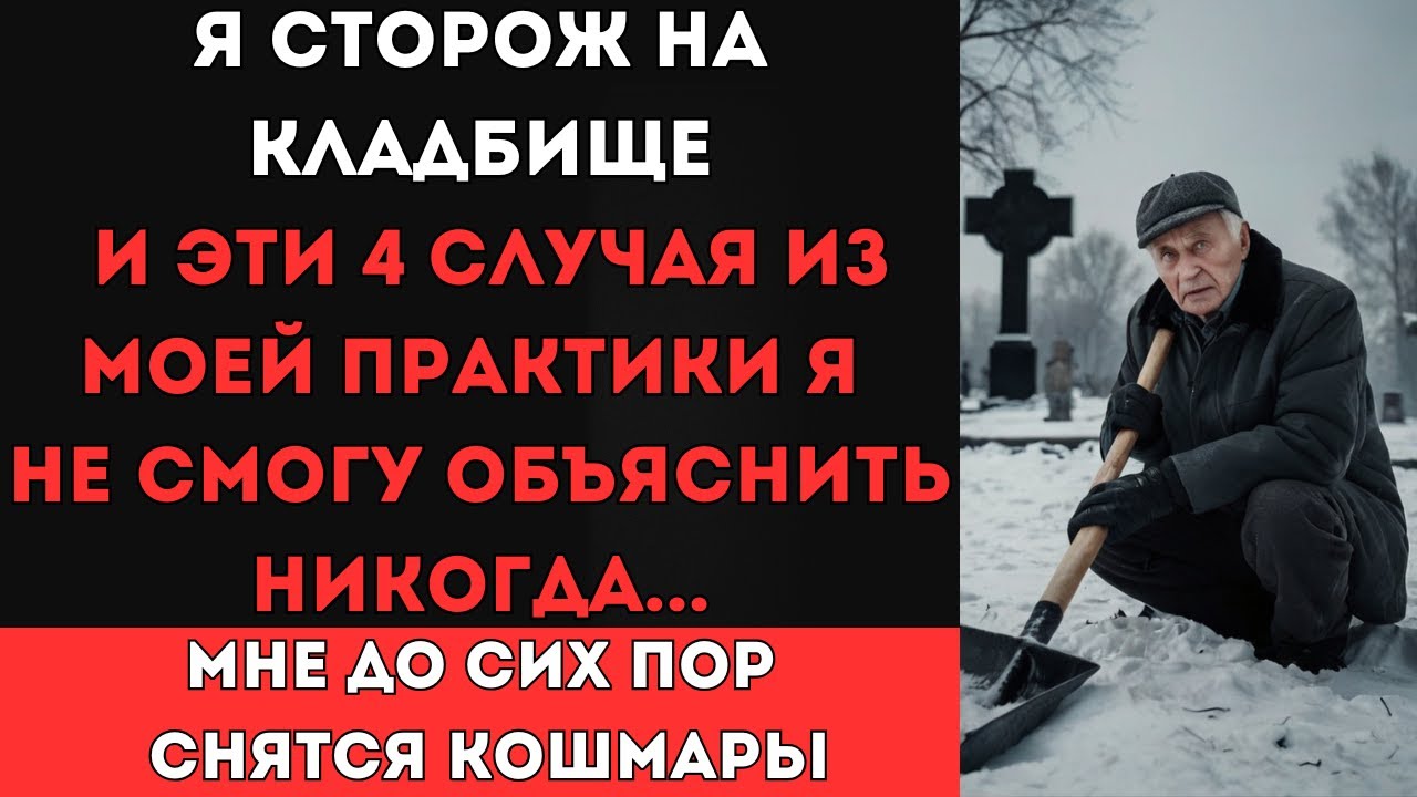 Я работаю на кладбище, и эти 4 случая из моей практики я не смогу объяснить НИКОГДА...