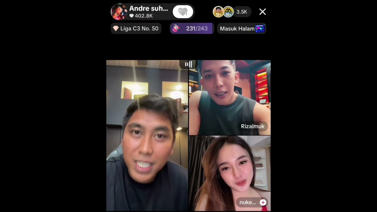 BANG RIZAL MULAI BERANI #live#rizalmuk#andresuhen 