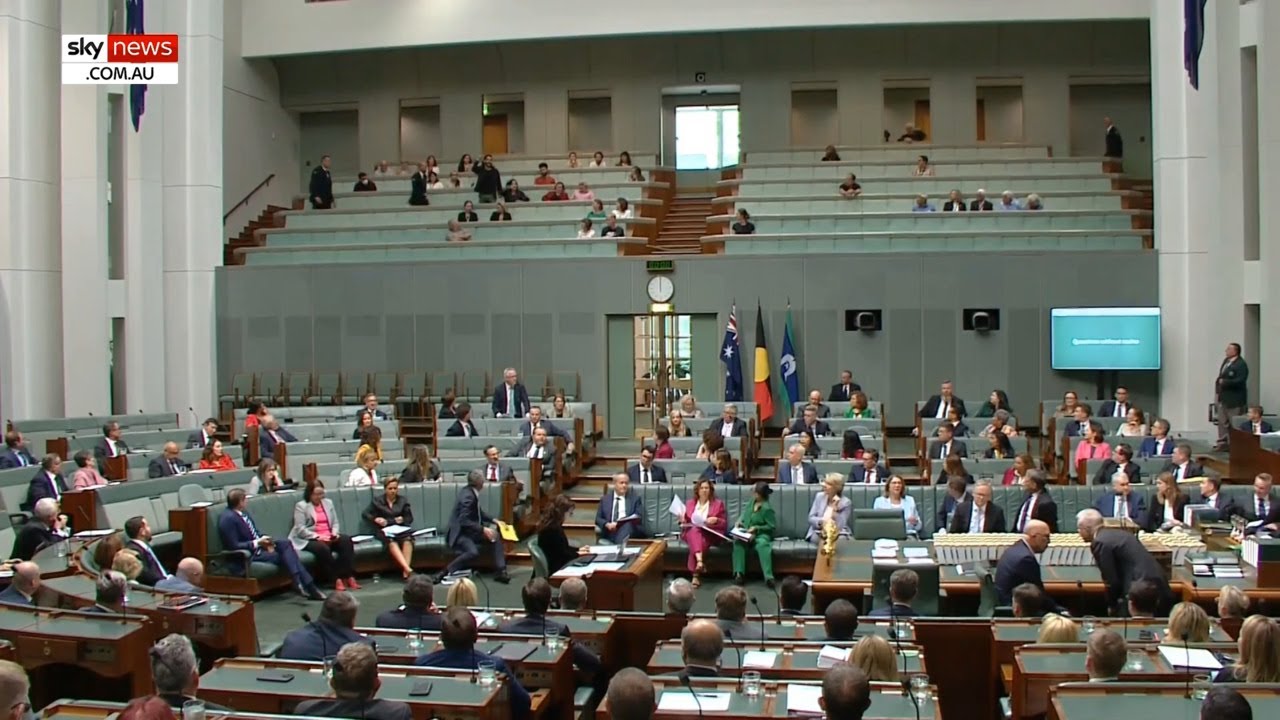 Pro-Palestinian protesters disrupt Parliamentary Question Time