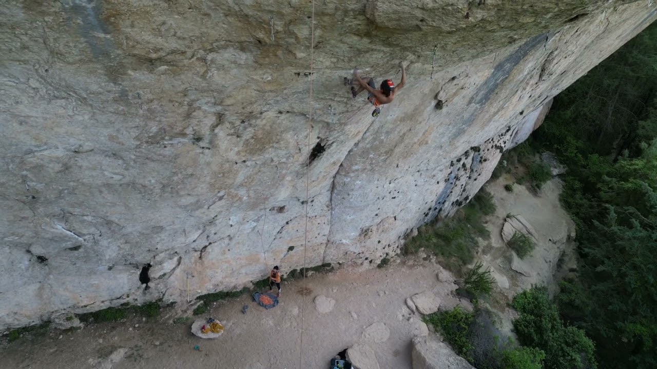 David Bermúdez sending “El intento” 9a