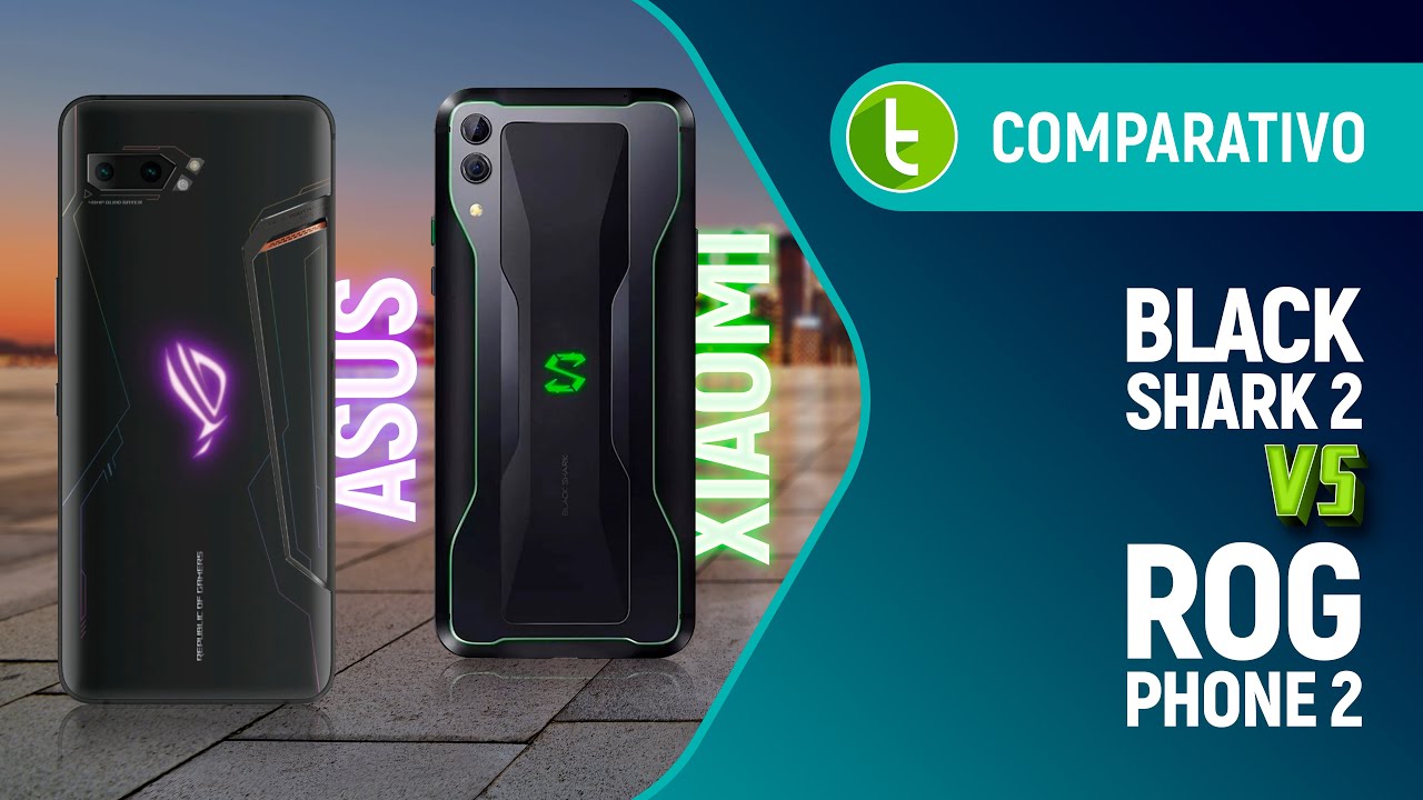 ROG PHONE 2 vs BLACK SHARK 2: menos DINHEIRO ou mais PODER? | Comparativo