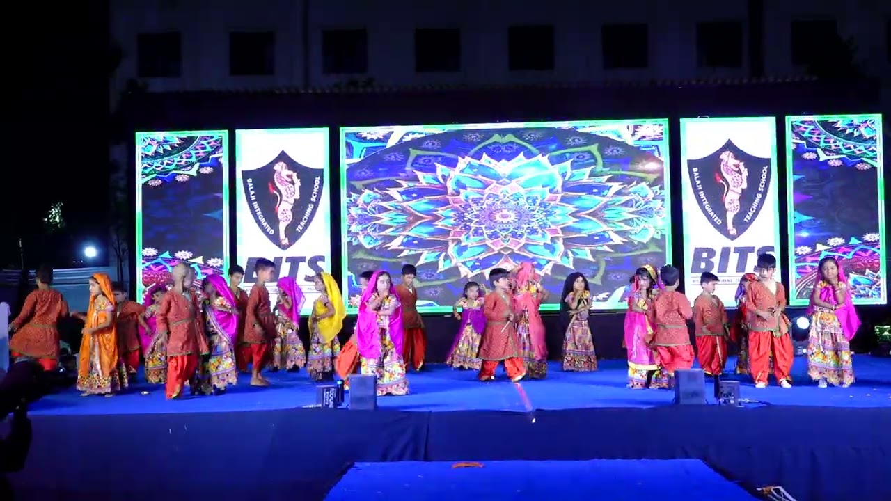 Annual Day Celebrations-2026 Rangeela Baro dance by LKG students AKSHARA THE SCHOOL NARSAMPET