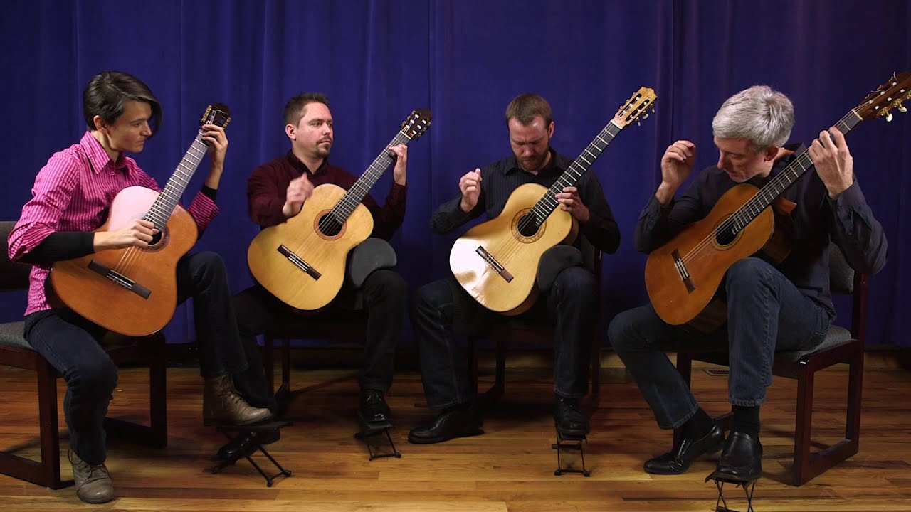 Minneapolis Guitar Quartet - Danza del gaucho matrero - A. Ginastera