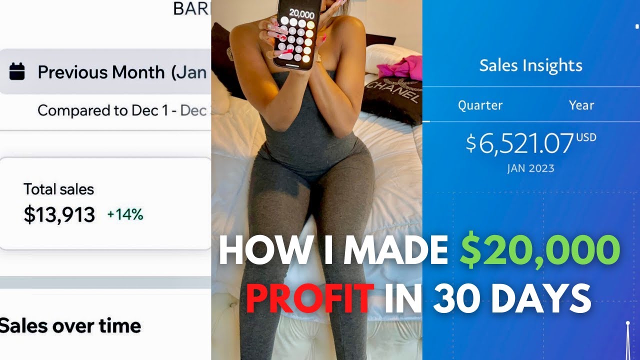 HOW I MADE $20,000 PROFIT IN 30 DAYS | TIPS ON HOW TO PROMOTE DAILY TO GET SALES | Boujee Barbiee