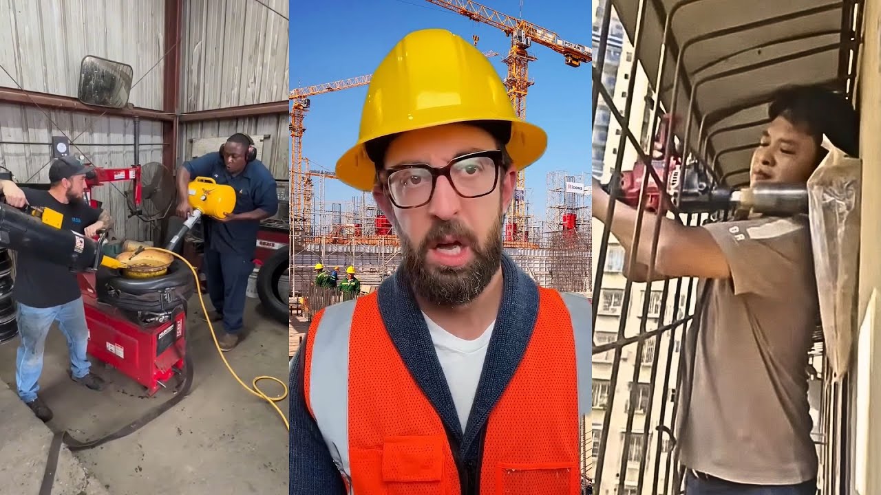 Total Idiots at Work Caught on Camera | Best construction fails compilation 2025