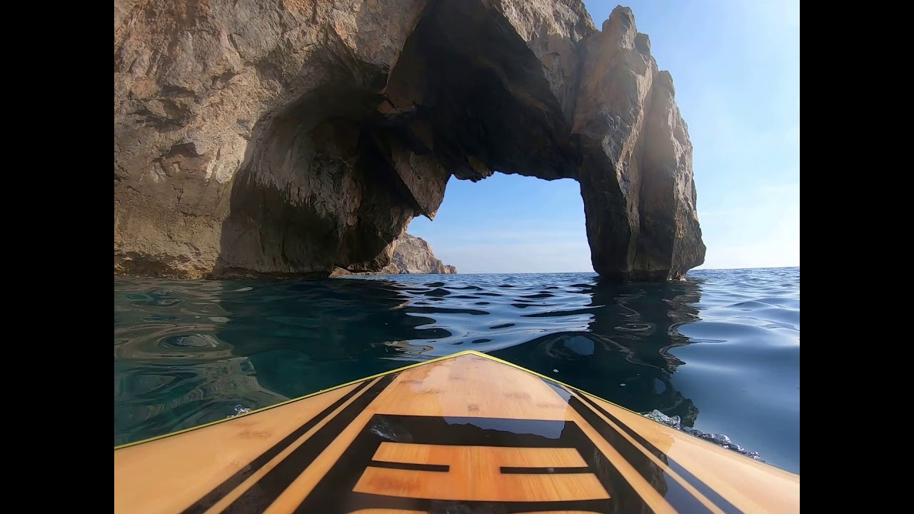 Travesía de Paddle Surf en Murcia, (Touring)  Cala Cerrada y Cabo Tiñoso