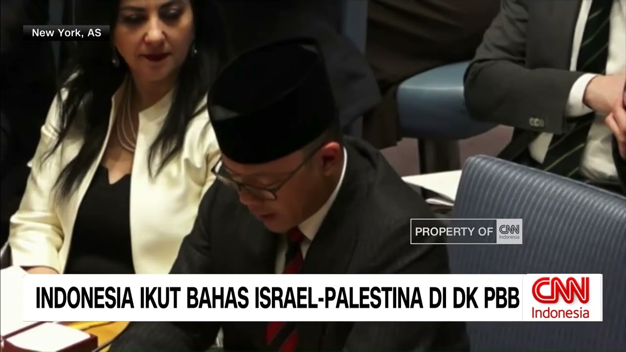 Indonesia Ikut Bahas Israel-Palestina di DK PBB