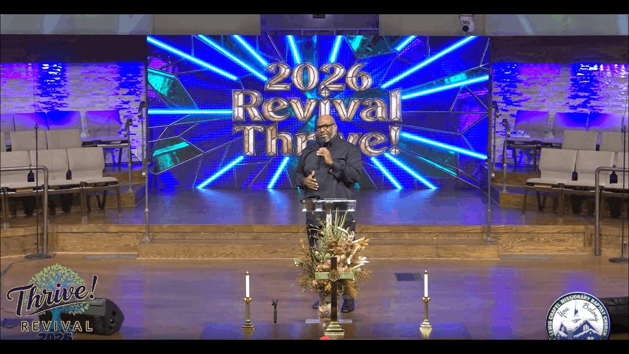 Pastor Christoppher Stackhouse | 2026 Revival Thrive! (Night 1) | 01.12.2026