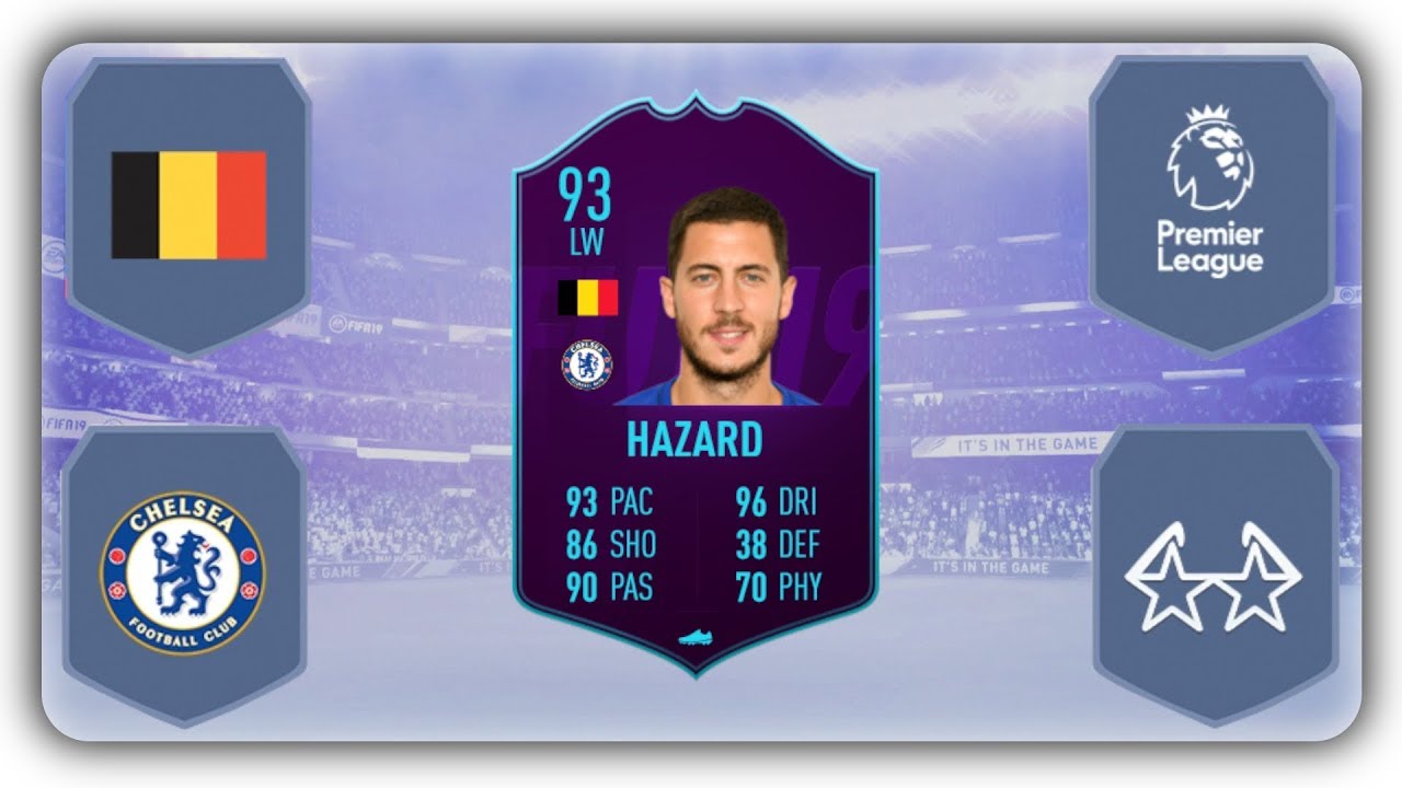 PL Player of the Month September Eden Hazard SBC - Belgium + Premier League + Chelsea + One-Man Show