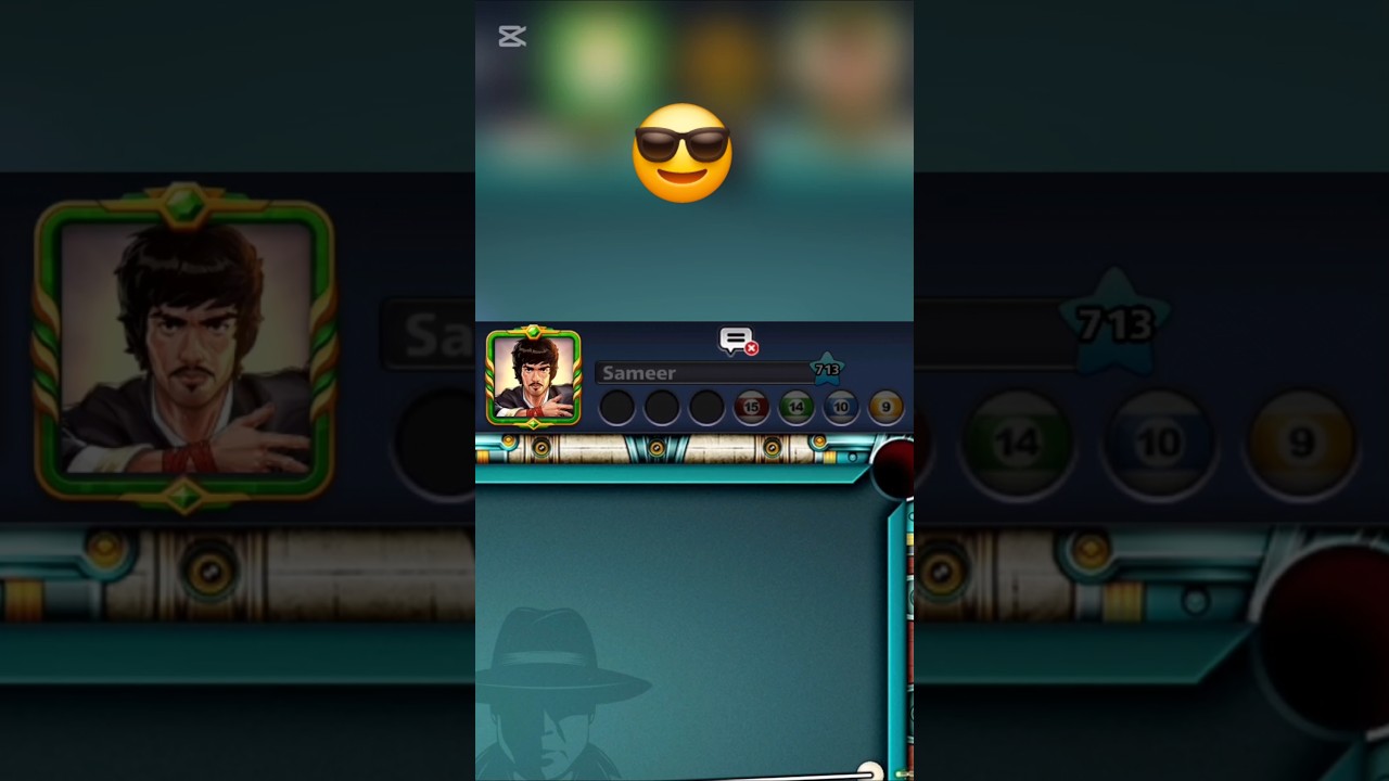 8 Ball Pool Epic Game and Trickshot 😎  #8ballpool #epic game #8ballpooltrickshots
