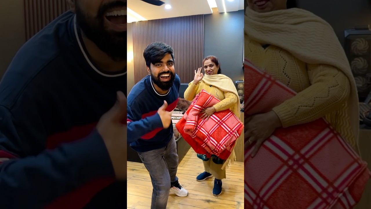 How to cover your blanket easily 😍 #lifehack #winters #dushyantkukreja #shorts