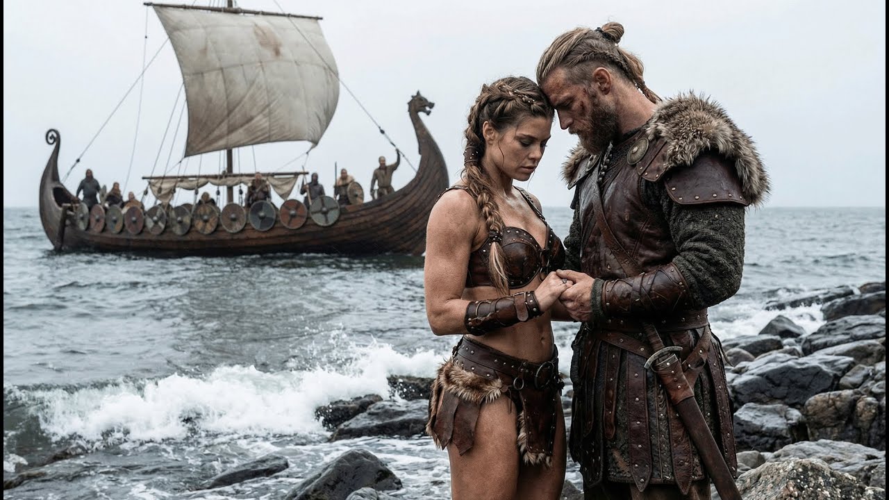 Through Fire For You | Viking Love Story (AI Music Video)
